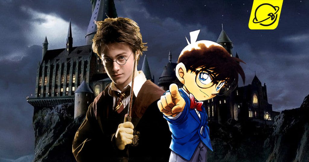 Kolaborasi Harry Potter dan Detective Conan