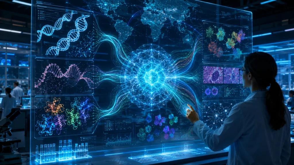 AI Multi-Omics Satukan Data Biologi Global